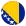 Bosnia & Herzegovina Circular Bosnia & Herzegovina Flag