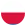 Poland Circular Poland Flag