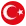 Turkey Circular Turkey Flag