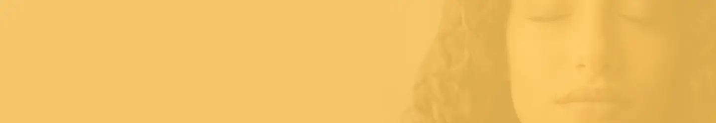 Background Image Background image with an orange colored overlay with a female meditating on the right side